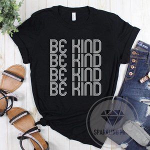 Be Kind Inspirational Unisex Bella Canvas Graphic Tshirt